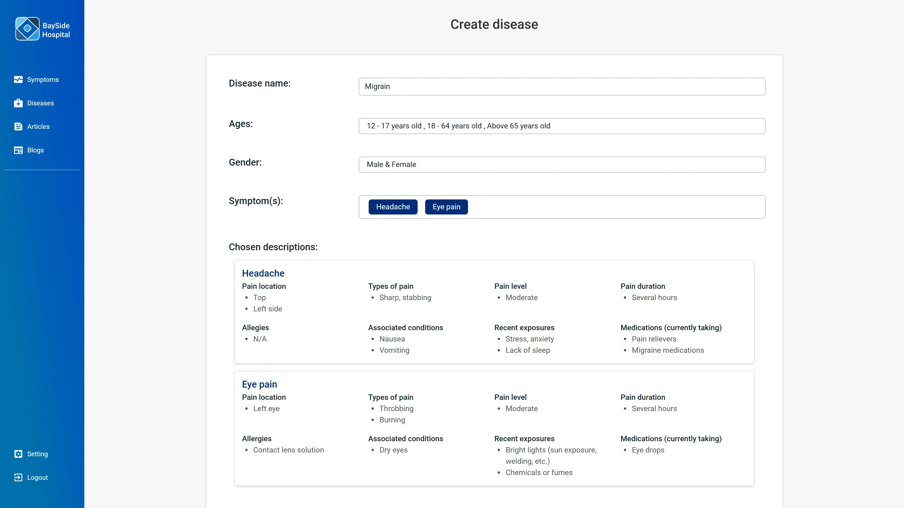 Bayside Disease